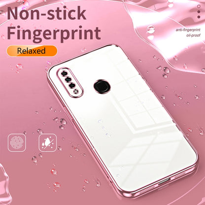 For OPPO A8 / A31 2020 Transparent Plating Fine Hole Phone Case(Green) - OPPO Cases by PMC Jewellery | Online Shopping South Africa | PMC Jewellery | Buy Now Pay Later Mobicred