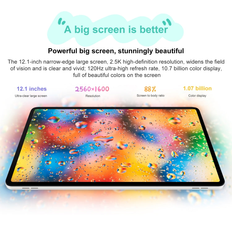 Honor Tablet 9 12.1 inch WiFi, Standard 12GB+256GB, MagicOS 7.2 Snapdragon 6 Gen1 Octa Core 2.2GHz, Not Support Google Play(Blue) - Huawei by Huawei | Online Shopping South Africa | PMC Jewellery