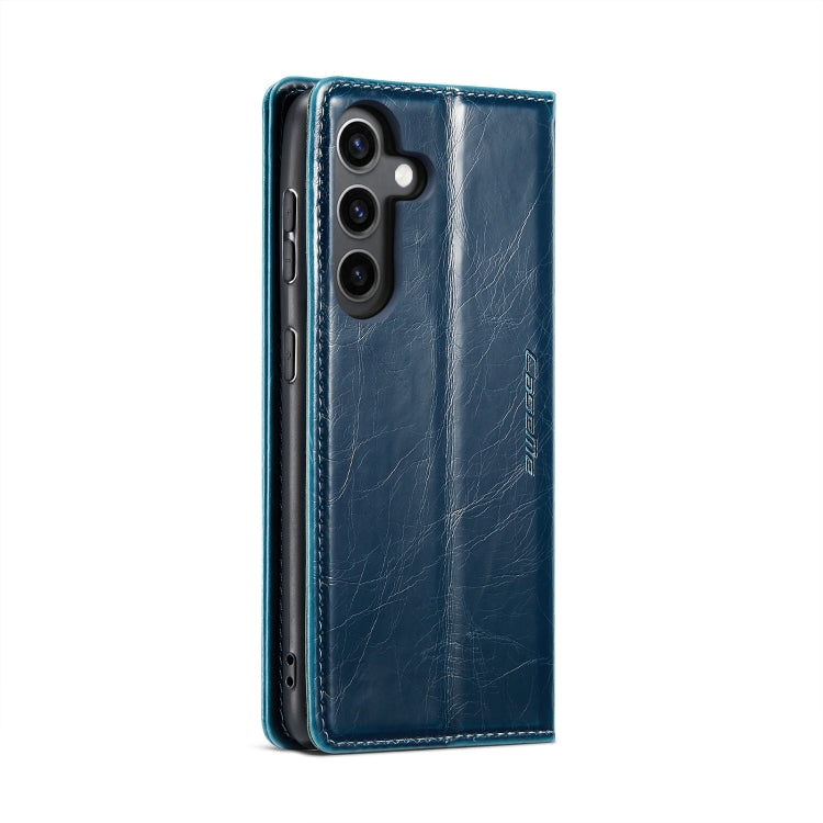 For Samsung Galaxy S24+ 5G CaseMe 003 Crazy Horse Texture Flip Leather Phone Case(Blue Green) - Galaxy S24+ 5G Cases by CaseMe | Online Shopping South Africa | PMC Jewellery | Buy Now Pay Later Mobicred