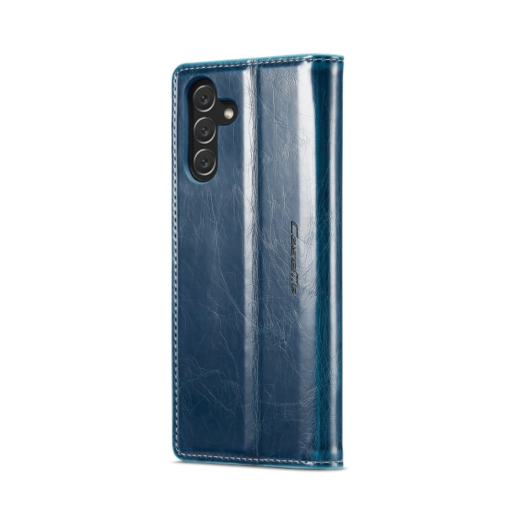 For Samsung Galaxy A15 CaseMe 003 Crazy Horse Texture Flip Leather Phone Case(Blue Green) - Galaxy Phone Cases by CaseMe | Online Shopping South Africa | PMC Jewellery | Buy Now Pay Later Mobicred