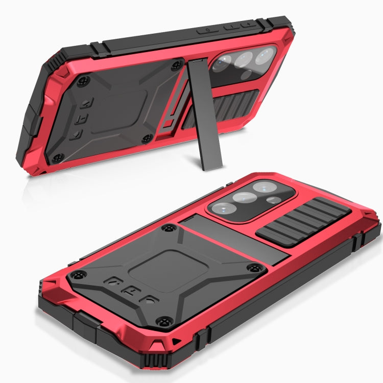 For Samsung Galaxy S24+ 5G R-JUST Life Waterproof Dustproof Shockproof Phone Case(Red) - Galaxy S24+ 5G Cases by R-JUST | Online Shopping South Africa | PMC TechLife | Buy Now Pay Later Mobicred