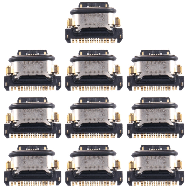 For vivo iQOO Z3 10pcs Original Charging Port Connector - Single Tail Connector by PMC TechLife | Online Shopping South Africa | PMC TechLife