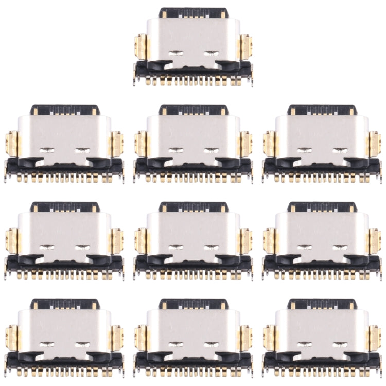 For vivo iQOO Z6x 10pcs Original Charging Port Connector - Single Tail Connector by PMC TechLife | Online Shopping South Africa | PMC TechLife