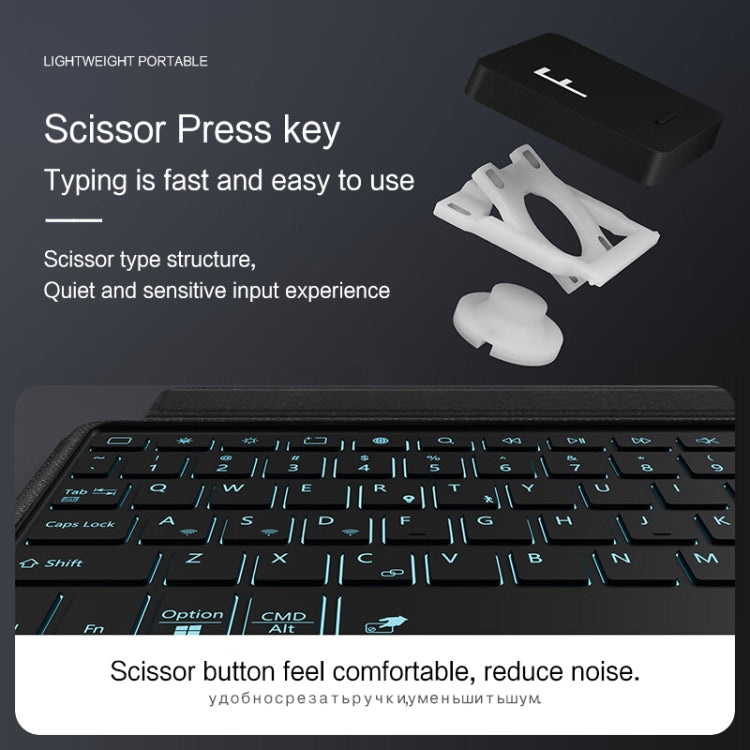 For Samsung Galaxy Tab A9+ X210 YJ-A9+ Split Bluetooth Keyboard Leather Tablet Case - Samsung Keyboard by PMC TechLife | Online Shopping South Africa | PMC TechLife