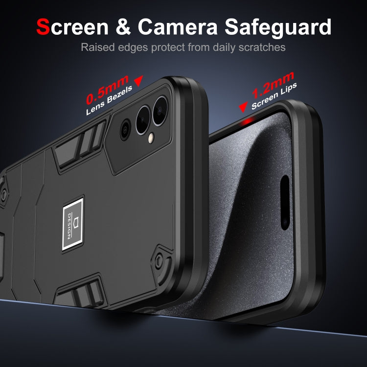 For Tecno Pova Neo 2 4G 2 in 1 Shockproof Phone Case(Black) - free shipping - PMC TechLife - Order now!