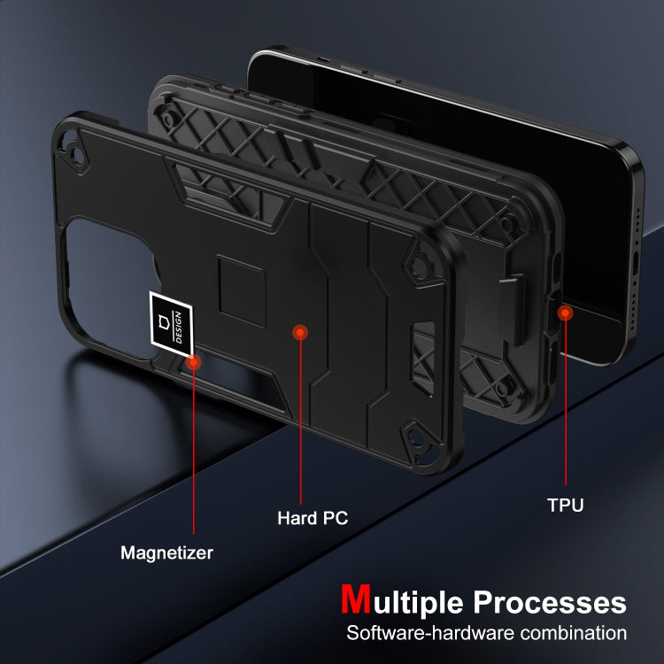 For Tecno Pova Neo 2 4G 2 in 1 Shockproof Phone Case(Black) - free shipping - PMC TechLife - Order now!