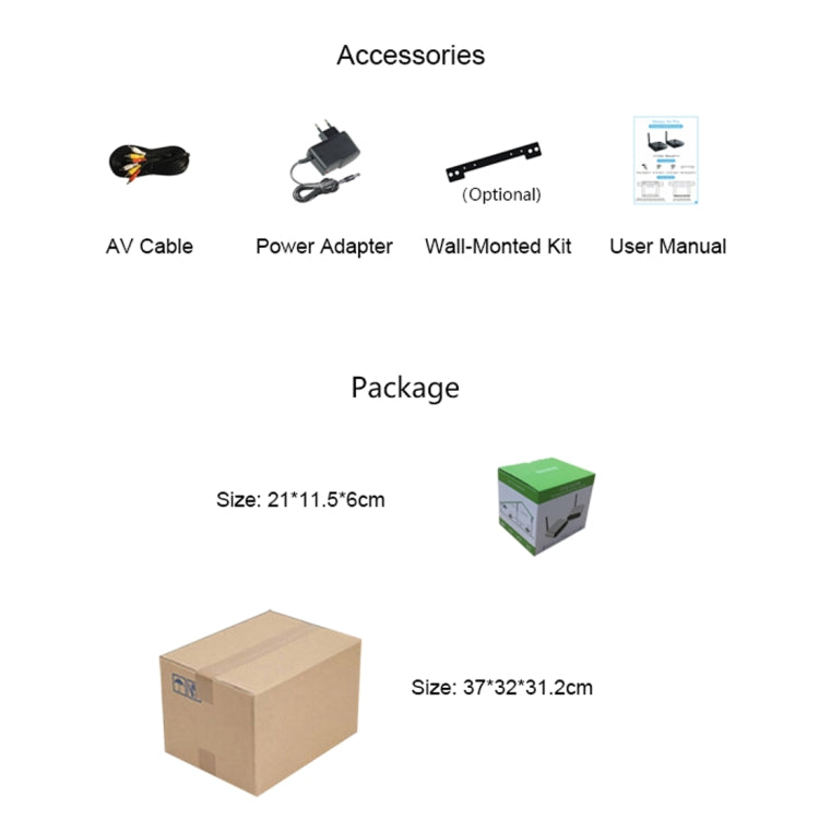 Measy AV230-2 2.4GHz Set-top Box Wireless Audio / Video Transmitter + 2 Receiver, Transmission Distance: 300m, AU Plug, with IR Extension Function - Set Top Box & Accessories by Measy | Online Shopping South Africa | PMC Jewellery | Buy Now Pay Later Mobicred