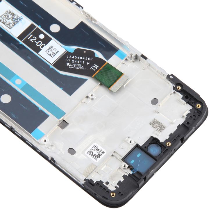 For Motorola Moto G05 OEM LCD Screen Digitizer Full Assembly with Frame - free shipping - PMC TechLife - Order now!