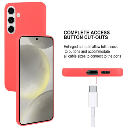 For Samsung Galaxy S24+ 5G GOOSPERY SOFT FEELING Liquid TPU Soft Phone Case(Red) - Galaxy S24+ 5G Cases by GOOSPERY | Online Shopping South Africa | PMC Jewellery | Buy Now Pay Later Mobicred