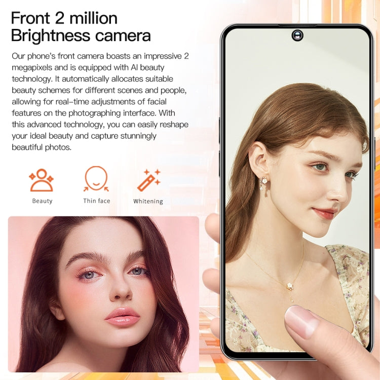 C20 Art Edition, 3GB+32GB, 6.53 inch Face Identification Android 8.1 MTK6753 Octa Core , Network: 4G, Dual SIM(Orange) -  by PMC Jewellery | Online Shopping South Africa | PMC Jewellery