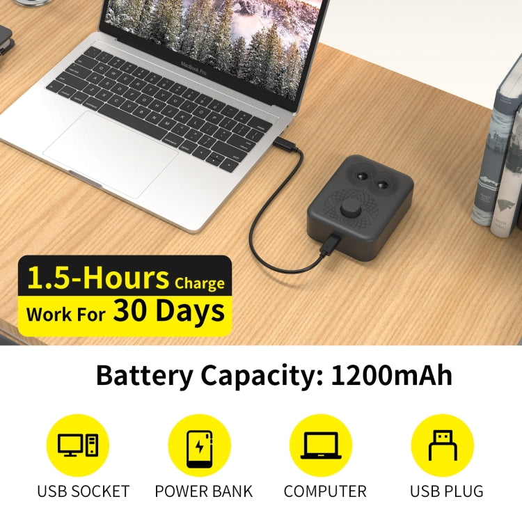 N20 Portable Fully Automatic Ultrasonic Dog Training Device(Black) - Training Aids by PMC TechLife | Online Shopping South Africa | PMC TechLife | Buy Now Pay Later Mobicred