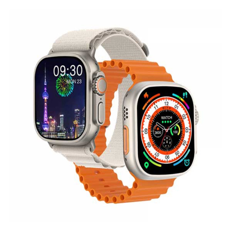 WIWU SW01 Ultra Max 2.2 inch IPS Screen IP68 Waterproof Bluetooth Smart Watch(Silver) - Smart Watches by WIWU | Online Shopping South Africa | PMC Jewellery | Buy Now Pay Later Mobicred