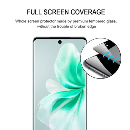 For vivo V30 / V30 Pro 3D Curved Edge Full Screen Tempered Glass Film - vivo Tempered Glass by PMC Jewellery | Online Shopping South Africa | PMC Jewellery | Buy Now Pay Later Mobicred