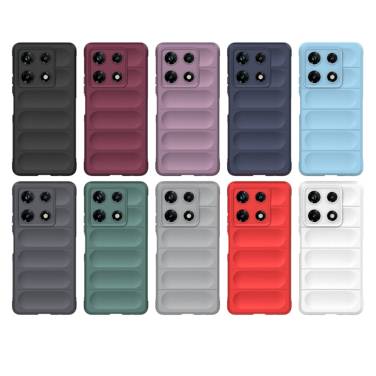 For Infinix Note 30 Pro X6788 Magic Shield TPU + Flannel Phone Case(Red) - Infinix Cases by PMC TechLife | Online Shopping South Africa | PMC TechLife | Buy Now Pay Later Mobicred