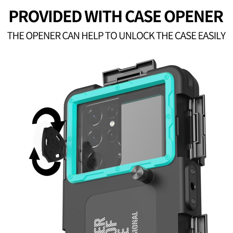 Diving Shell Gen2 Upgrade IP68 Waterproof Phone Case(Black Blue) - free shipping - PMC TechLife - Order now!