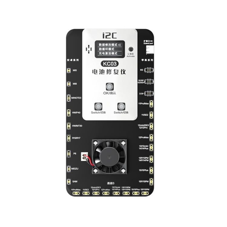 i2C KC03 Multi-function Battery Activation Detection Repair Device for iPhone 6-15 Pro Max / Android - free shipping - PMC TechLife - Order now!