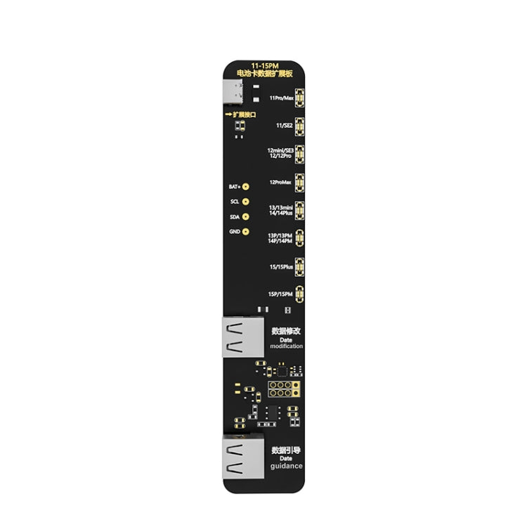 i2C KC02 Battery Data Repair Expansion Board Modifying Battery Efficiency for iPhone 11-15 Pro Max - free shipping - PMC TechLife - Order now!