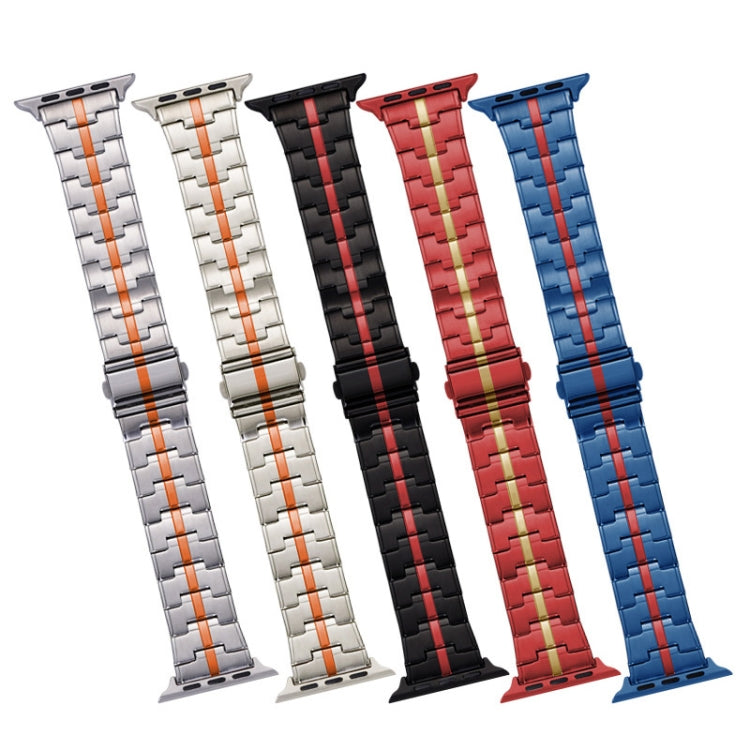 For Apple Watch Series 2 38mm Stainless Steel Watch Band(Starlight) - free shipping - PMC TechLife - Order now!