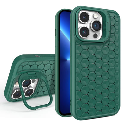 For iPhone 13 Pro Honeycomb Radiating Lens Holder Magsafe Phone Case(Green) - iPhone 13 Pro Cases by PMC Jewellery | Online Shopping South Africa | PMC Jewellery