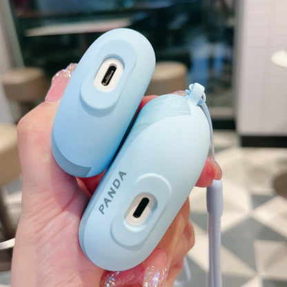 For Huawei FreeBuds 3 / 4 Bluetooth Wireless Earphone Frosted Protective Case(Cyan-blue) - Huawei Earphone Case by PMC Jewellery | Online Shopping South Africa | PMC Jewellery | Buy Now Pay Later Mobicred