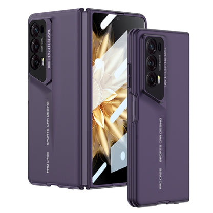 For Honor Magic V2 GKK Integrated Blade Ultra-thin Full Coverage Phone Case(Purple) - Honor Cases by GKK | Online Shopping South Africa | PMC Jewellery | Buy Now Pay Later Mobicred