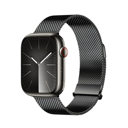 For Apple Watch Ultra 2 49mm DUX DUCIS Milanese Pro Series Stainless Steel Watch Band(Black) - Watch Bands by DUX DUCIS | Online Shopping South Africa | PMC Jewellery