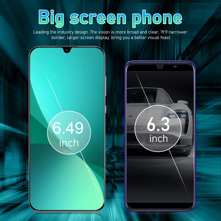 13T Pro / X18, 2GB+16GB, 6.49 inch Face Identification Android 8.1 MTK6580A Quad Core, Network: 3G, Dual SIM(Blue) -  by PMC TechLife | Online Shopping South Africa | PMC TechLife