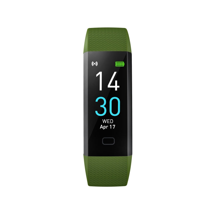 S5-4 Smart Bracelet IP68 Waterproof Heart Rate Sport Fitness Tracker Smart Watch(Army Green) - Smart Wristbands by PMC Jewellery | Online Shopping South Africa | PMC Jewellery