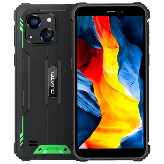 [HK Warehouse] Oukitel WP32, 4GB+128GB, IP68/IP69K, 5.93 inch Android 13 Unisoc Tiger T606 Octa-core, NFC, OTG, Network: 4G(Green) - Other by OUKITEL | Online Shopping South Africa | PMC Jewellery