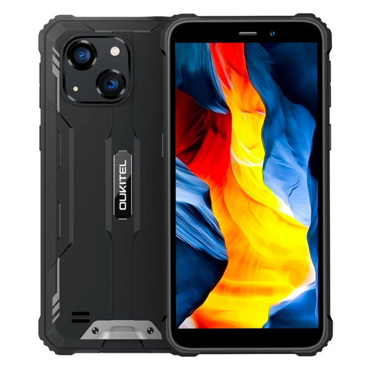 [HK Warehouse] Oukitel WP32, 4GB+128GB, IP68/IP69K, 5.93 inch Android 13 Unisoc Tiger T606 Octa-core, NFC, OTG, Network: 4G(Black) - Other by OUKITEL | Online Shopping South Africa | PMC Jewellery