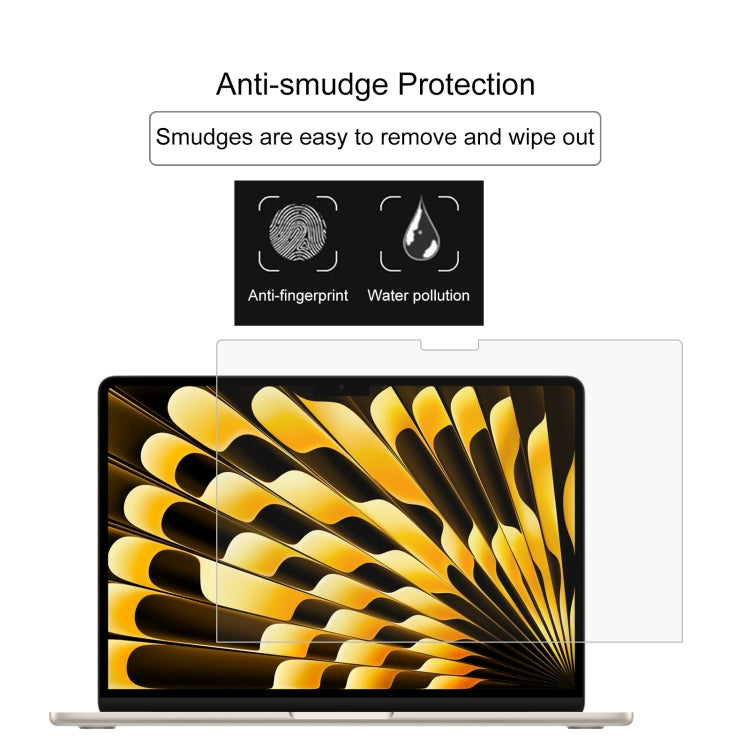 For Macbook Air 15 2024 25pcs 0.26mm 9H Surface Hardness Explosion-proof Tempered Glass Film - Screen Protectors by PMC Jewellery | Online Shopping South Africa | PMC Jewellery | Buy Now Pay Later Mobicred