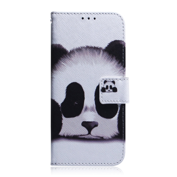 For Google Pixel 9 Pro Coloured Drawing Flip Leather Phone Case(Panda) - Google Cases by PMC TechLife | Online Shopping South Africa | PMC TechLife | Buy Now Pay Later Mobicred