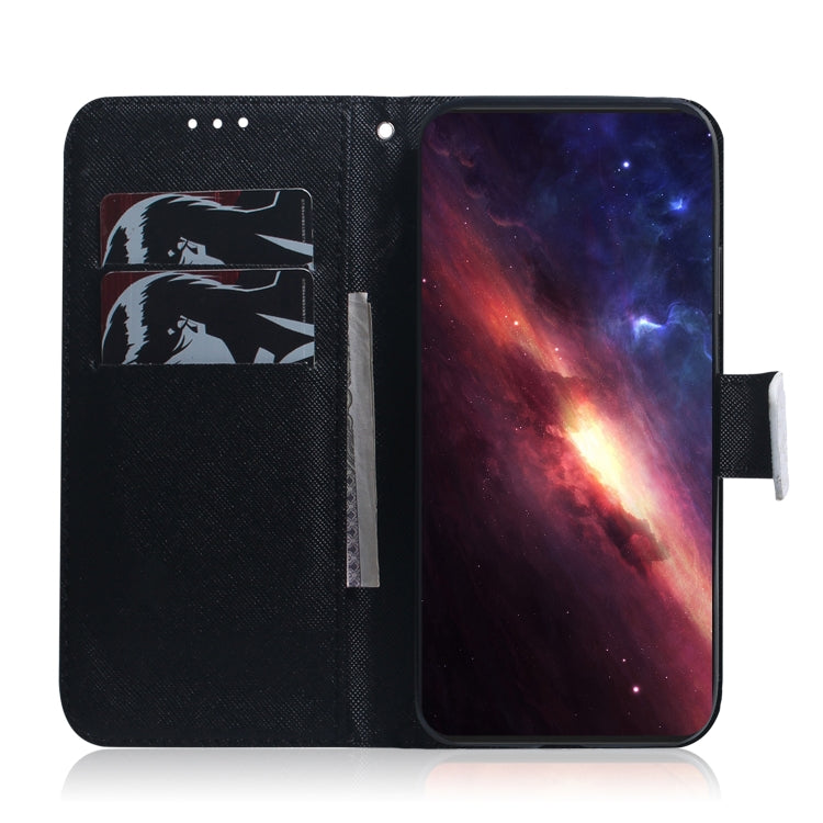 For Google Pixel 9 Pro Coloured Drawing Flip Leather Phone Case(Panda) - Google Cases by PMC TechLife | Online Shopping South Africa | PMC TechLife | Buy Now Pay Later Mobicred