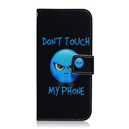 For Google Pixel 9 Coloured Drawing Flip Leather Phone Case(Anger) - Google Cases by PMC Jewellery | Online Shopping South Africa | PMC Jewellery | Buy Now Pay Later Mobicred