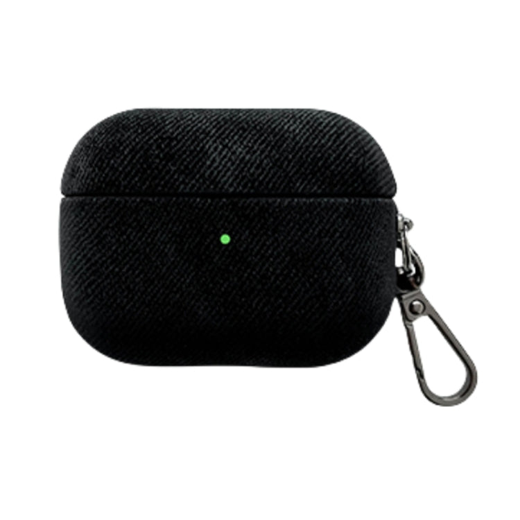For AirPods Pro 2 Suede Earphone Protective Case(Black) - For AirPods Pro 2 by PMC Jewellery | Online Shopping South Africa | PMC Jewellery | Buy Now Pay Later Mobicred