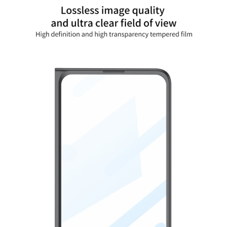 For Samsung Galaxy Z Fold5 5G GKK Integrated Blade Ultra-thin Full Coverage Phone Case(Grey) - Galaxy Z Fold5 Cases by GKK | Online Shopping South Africa | PMC Jewellery | Buy Now Pay Later Mobicred