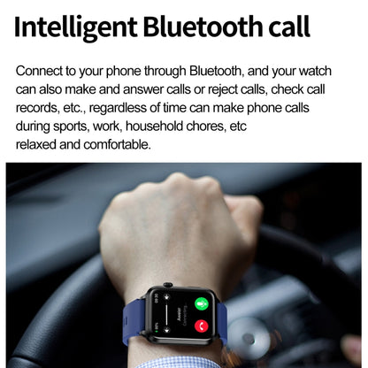 ET580 2.04 inch AMOLED Screen Sports Smart Watch Support Bluethooth Call /  ECG Function(Black Silicone Band) - Smart Watches by PMC Jewellery | Online Shopping South Africa | PMC Jewellery