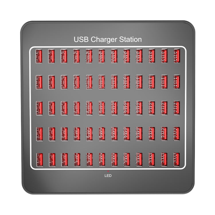 YFY-A78 300W 60 Ports USB Smart Charging Station(EU Plug) - Multifunction Charger by PMC Jewellery | Online Shopping South Africa | PMC Jewellery | Buy Now Pay Later Mobicred