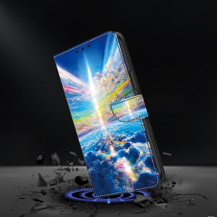 For Google Pixel 9 Crystal Painted Leather Phone case(Colorful Sky) - Google Cases by PMC Jewellery | Online Shopping South Africa | PMC Jewellery | Buy Now Pay Later Mobicred