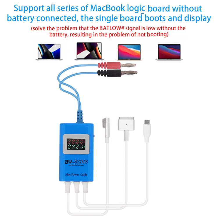 BY-3200S Boot Cable Tool Kit for MacBook 2008-2023 - Test Tools by PMC TechLife | Online Shopping South Africa | PMC TechLife