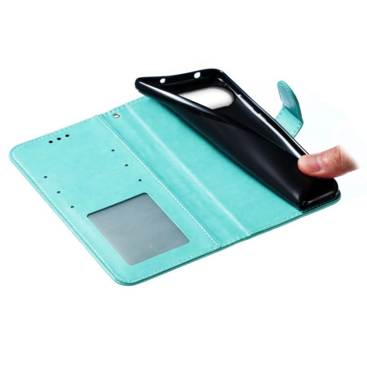 For Google Pixel 9 Sun Mandala Embossing Pattern Phone Leather Case(Green) - Google Cases by PMC TechLife | Online Shopping South Africa | PMC TechLife | Buy Now Pay Later Mobicred