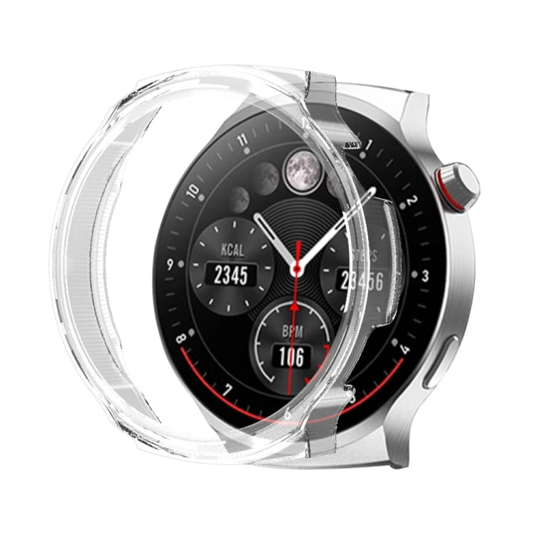 For Aigo Smart Watch V8 Half Coverage PC Watch Protective Case(Transparent) - Watch Case by PMC TechLife | Online Shopping South Africa | PMC TechLife