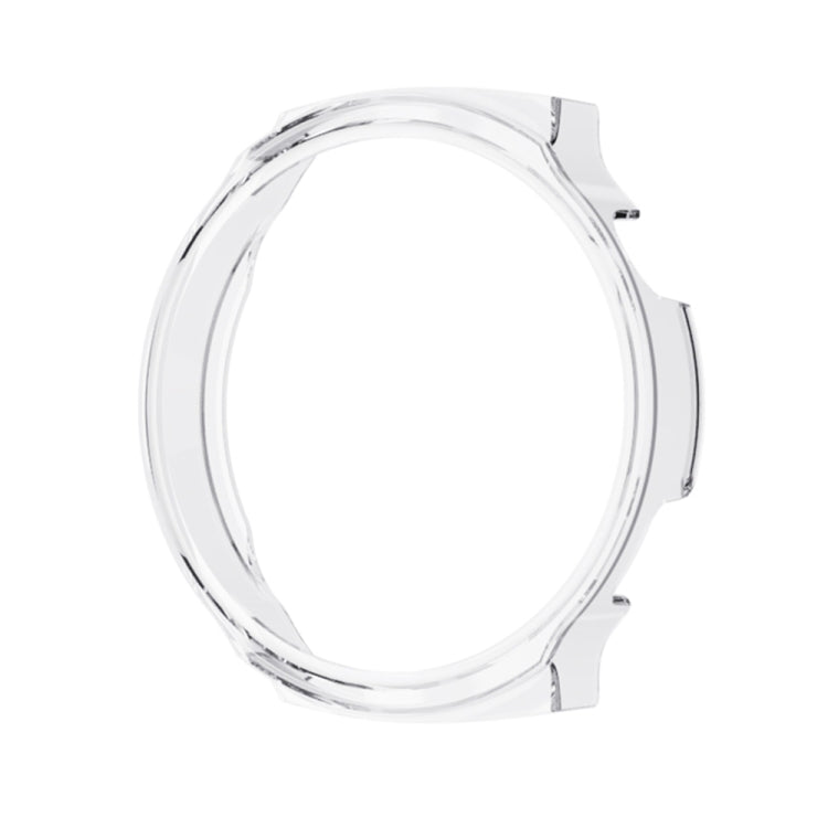 For Aigo Smart Watch V8 Half Coverage PC Watch Protective Case(Transparent) - Watch Case by PMC TechLife | Online Shopping South Africa | PMC TechLife