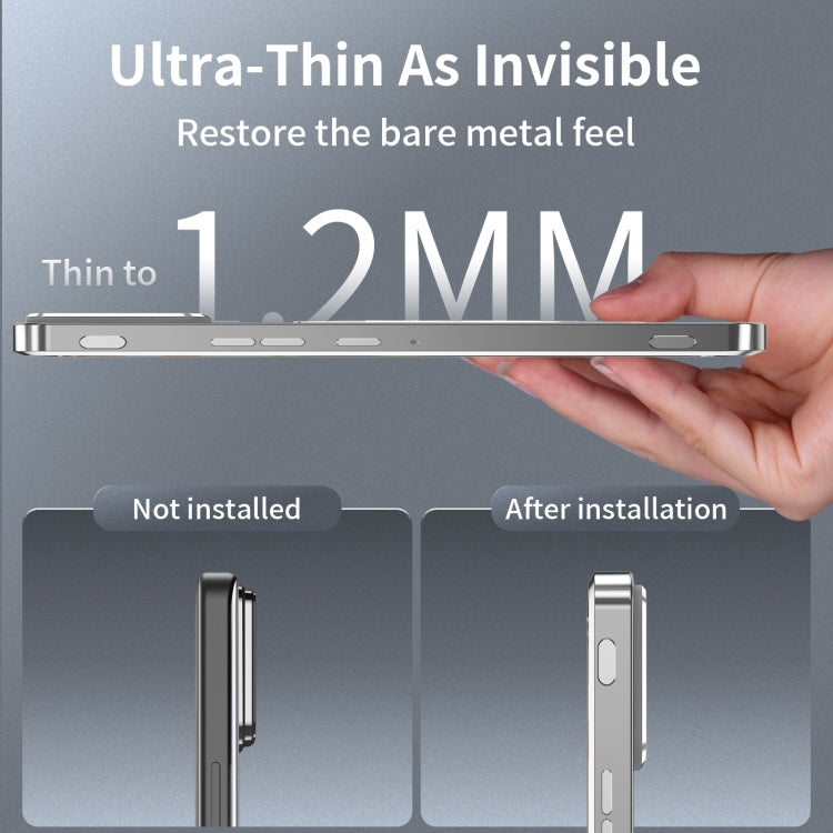 For ASUS ROG Phone 8 / 8 Pro Metal Cooling Phone Case(Silver) - ASUS Cases by PMC TechLife | Online Shopping South Africa | PMC TechLife