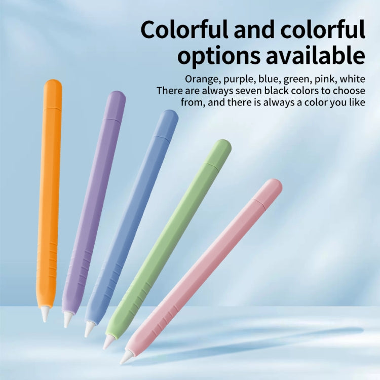 For Apple Pencil (USB-C) Solid Color Silicone Protective Case(Sky Blue) - Pencil Accessories by PMC Jewellery | Online Shopping South Africa | PMC Jewellery | Buy Now Pay Later Mobicred