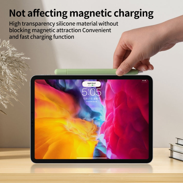 For Apple Pencil (USB-C) Solid Color Silicone Protective Case(Sky Blue) - Pencil Accessories by PMC Jewellery | Online Shopping South Africa | PMC Jewellery | Buy Now Pay Later Mobicred