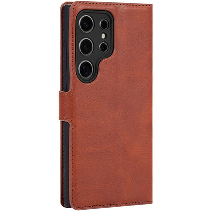 For Samsung Galaxy S24 Ultra 5G IMAK Count Series Flip Leather Phone Case(Brown) - Galaxy S24 Ultra 5G Cases by imak | Online Shopping South Africa | PMC Jewellery | Buy Now Pay Later Mobicred