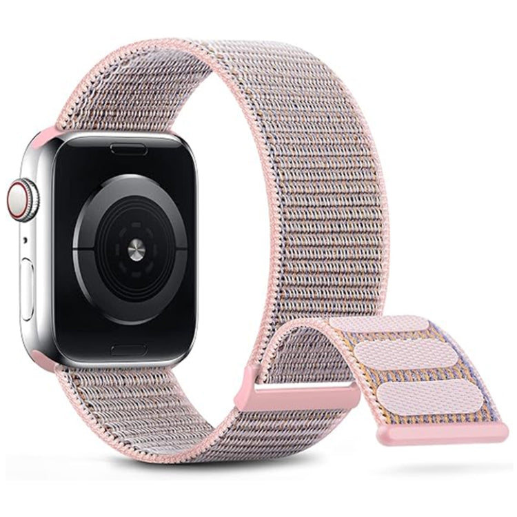 For Apple Watch Series 9 45mm Dual Hook and Loop Nylon Watch Band(Silt) - Watch Bands by PMC TechLife | Online Shopping South Africa | PMC TechLife