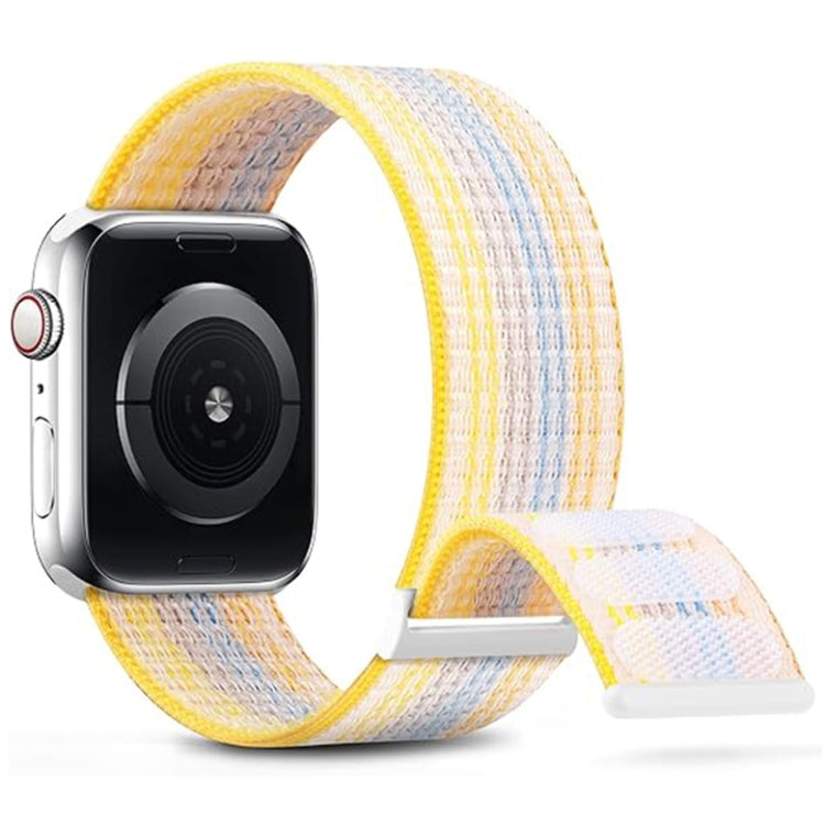 For Apple Watch Series 2 42mm Dual Hook and Loop Nylon Watch Band(Colorful Starlight) - Watch Bands by PMC TechLife | Online Shopping South Africa | PMC TechLife