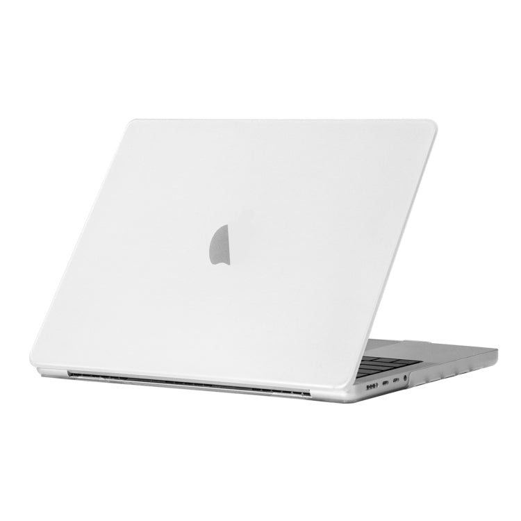 For MacBook Pro 16.2 A2991/A2780/A2485 Crystalline Matte Hardshell Laptop Protective Case(Transparent) - MacBook Pro Cases by PMC Jewellery | Online Shopping South Africa | PMC Jewellery | Buy Now Pay Later Mobicred